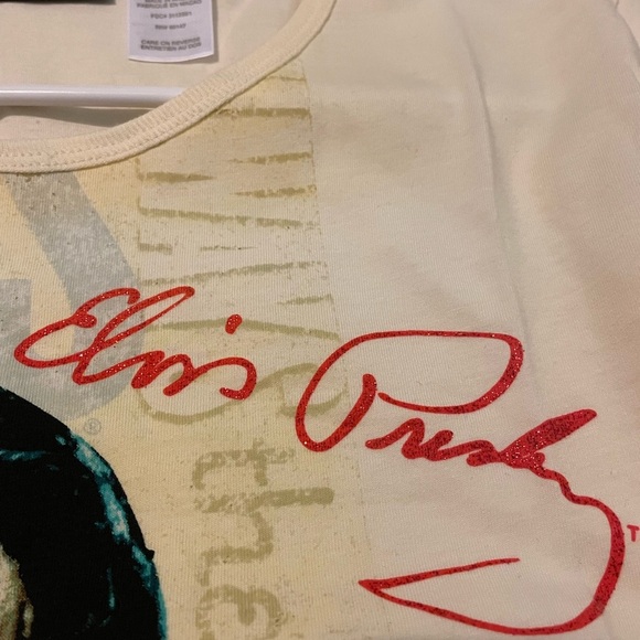Official signature Elvis tee-medium like new - Picture 4 of 8